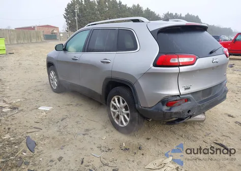 2017 Jeep Cherokee Latitude 4X4 из США, поврежденный, VIN 1C4PJMCBXHW612120